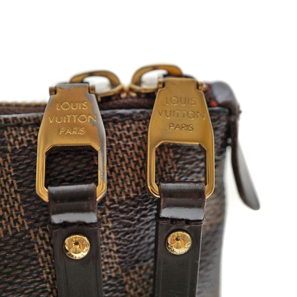 Louis Vuitton Westminster Damier Canvas Handbag Brown Leather Bag - Picture 7 of 9